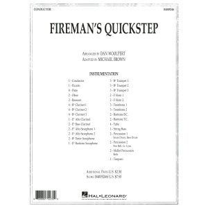 Fireman's Quickstep - Conductor Score (Full Score)